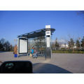 THC-93 outdoor metal shelter for bus